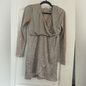 Gianni Bini gold dress